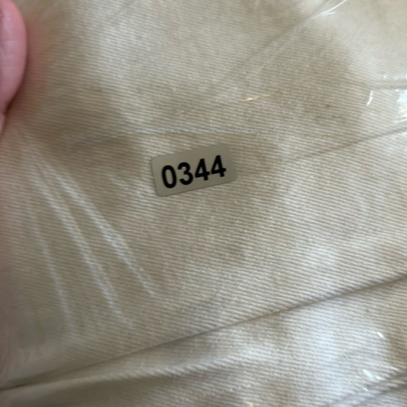 SSO BY Danielle Second Skin Overalls WeWoreWhat White Denim Overalls Gold - Picture 9 of 16